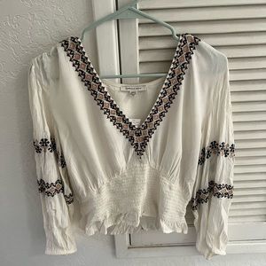 American Eagle, peasant top, size Medium